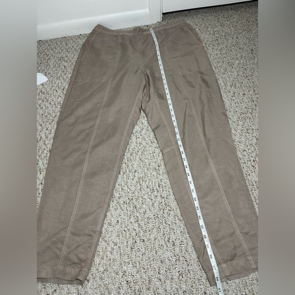 Eileen Fisher Women tan Chinos size L - Picture 4 of 6